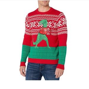 Christmas Sweater Dinosaur